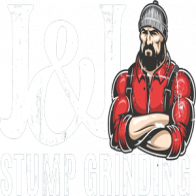 J & J Stump Grinding Logo